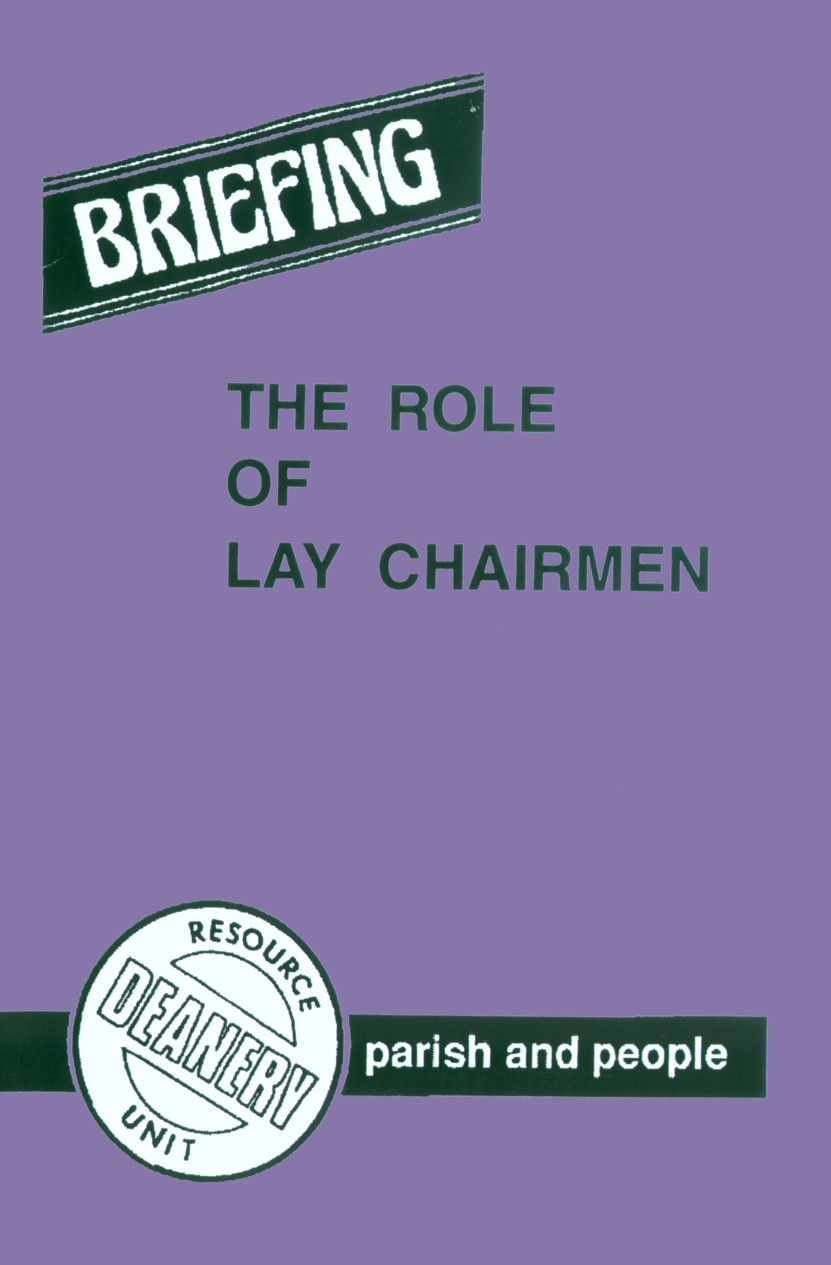 Role of Chairman Front Cover