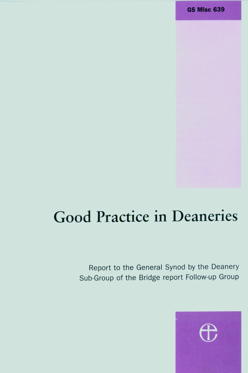 Good Practice in Deaneries Front Cover